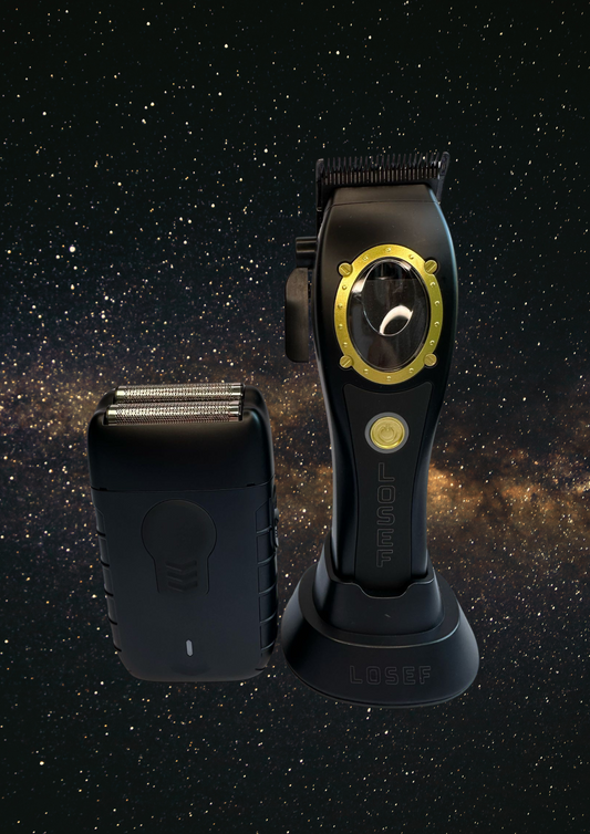 Clipper Losef x PRO-Gold+ Shaver Losef Black Edition